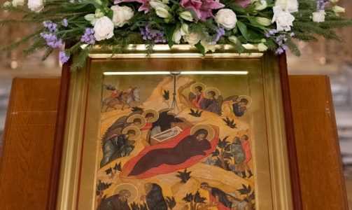 Праздник Рождества Христова в Новодевичьем монастыре
