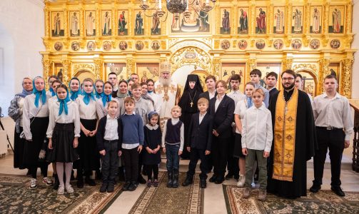 Начало учебного года в воскресной школе Новодевичьего монастыря