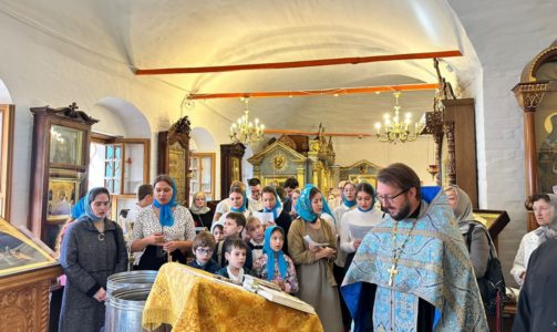 Начало учебного года в воскресной школе Новодевичьего монастыря