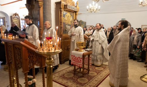 Праздник Богоявления Господня в Новодевичьем монастыре