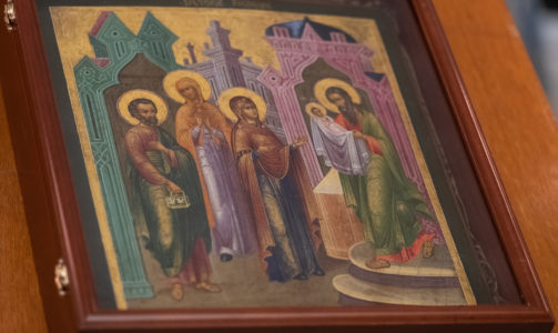 Праздник Сретения Господня в Новодевичьем монастыре